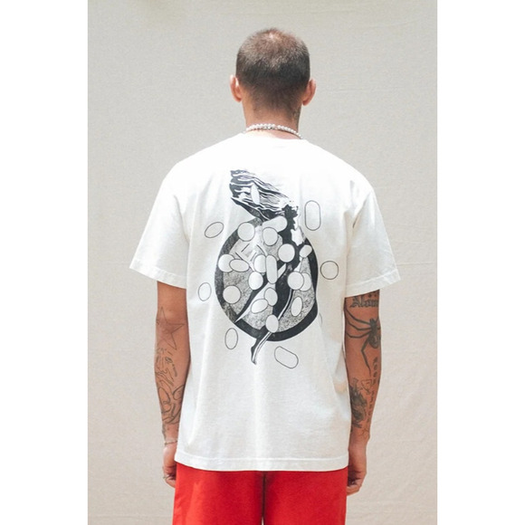 FREE reFILLS Readywear Clothing Men's T-Shirt Pills Heavyweight Relaxed Fit Tee - Picture 1 of 3